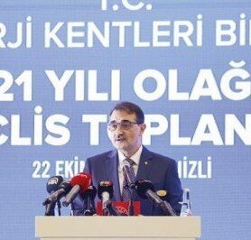 Bakan Dönmez: Yeraltı doğalgaz depolarının 4’te 3’ü doldu