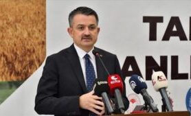 Bakan Pakdemirli: Çiftçimizin alın teri karşılıksız kalmayacak