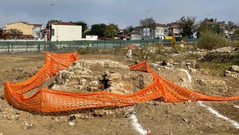 Edirne’de Roma döneminden kalma aile mezarlığı bulundu