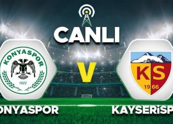 Konyaspor Kayserispor maçı saat kaçta, hangi kanaldan canlı yayınlanacak?
