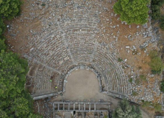 Priene Antik Kenti’ndeki ilk kiliseye ulaşıldı