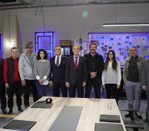 Savunma Sanayii Başkanı Demir’den Teşkilatın setine ziyaret