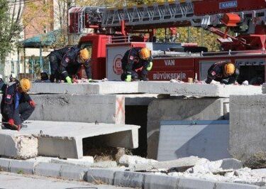 Van’da deprem tatbikatı yapıldı