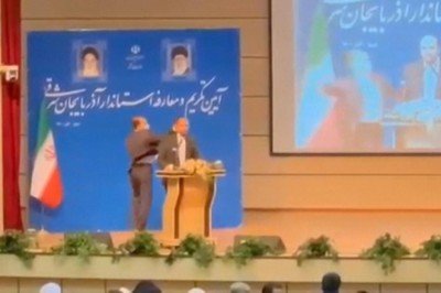 İran’ın Doğu Azerbaycan valisine tokatlı saldırı