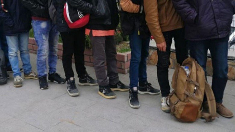 Trabzon’da 8 düzensiz göçmen yakalandı