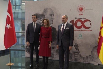 29 Ekim Cumhuriyet Bayramı, Kuzey Makedonya’da kutlandı