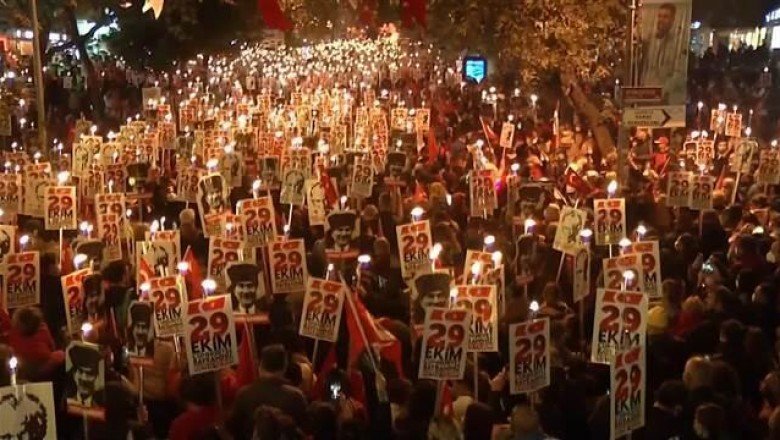 Bağdat Caddesi’nde 29 Ekim coşkusu