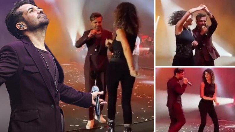 Beren Saat’ten Kenan Doğulu konserine damga vuran dans