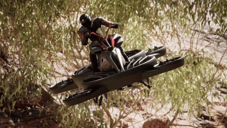 Japonya’da uçan motosiklet satışa sunuldu
