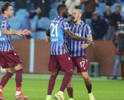 Karadeniz derbisinde kazanan Trabzonspor