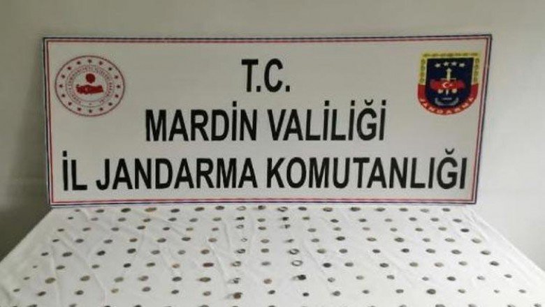 Mardin’de Roma dönemine ait sikke ve yüzükler ele geçirildi