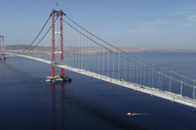 1915 Çanakkale Köprüsü’nde sona doğru