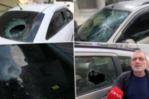 Sultangazi’de ailesiyle tartışıp sokakta ortalığı birbirine kattı