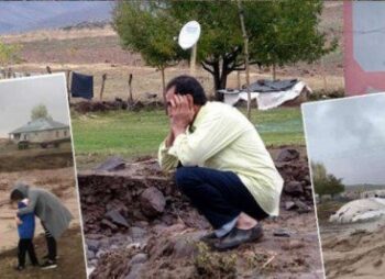 Erciş’te yağmur sele neden oldu!