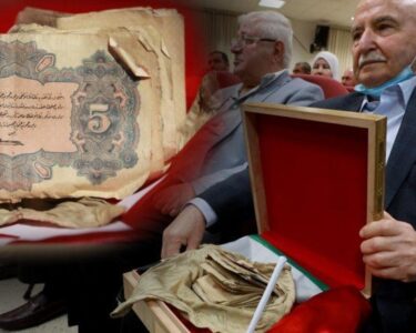 Filistinli aile Osmanlı askerinin para çıkınını 106 yıl sonra Türkiye’ye teslim etti