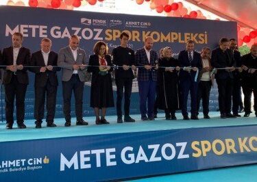 Mete Gazoz Spor Kompleksi açıldı