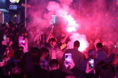 Trabzon’da galibiyet sevinci