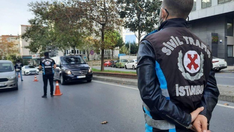 Yayalara yol vermeyen sürücülere ceza yağdı