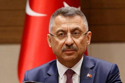 Fuat Oktay’dan şehit polis için başsağlığı mesajı