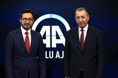 IKBY’nin Etnik ve Dini Oluşumlardan Sorumlu Bakanı Maruf, AA’yı ziyaret etti