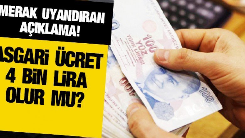 AK Parti'den 'Asgari ücret 4 bin lira olur mu?' sorusuna dikkat çeken yanıt!