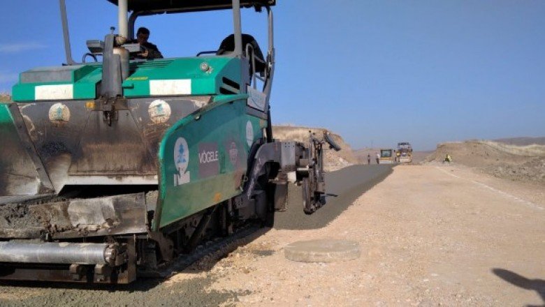 Pursaklar'da yollar kış aylarına hazırlanıyor