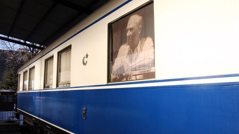Beyaz Tren Atatürk’ün hatıralarını barındırıyor