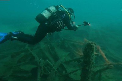 Çanakkale Savaşı’nın batık gemileri görüntülendi