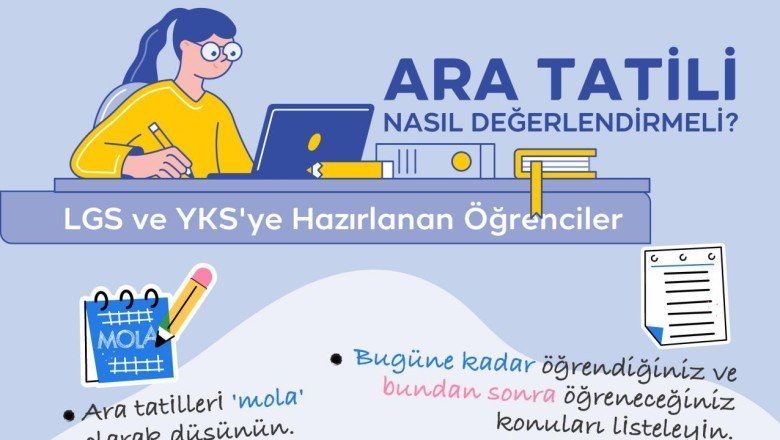 LGS ve YKS’ye hazırlanan öğrenciler ara tatili nasıl değerlendirmeli?