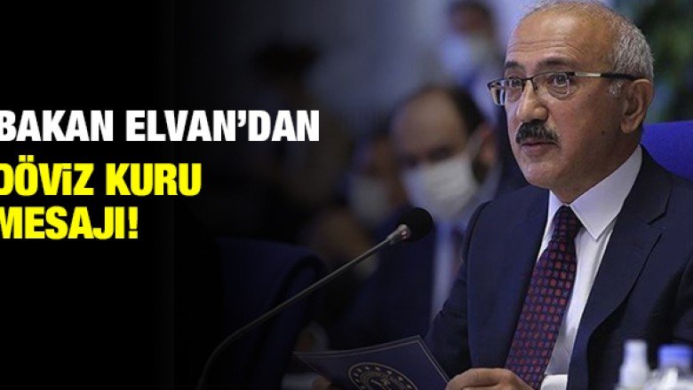 Bakan Elvan’dan döviz kuru açıklaması