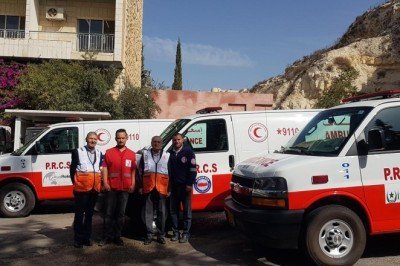 Türk Kızılay’dan Filistin’e ambulans bağışı