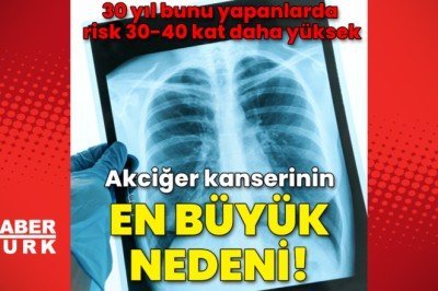Akciğer kanserinin en büyük nedeni! – Haberler – Habertürk