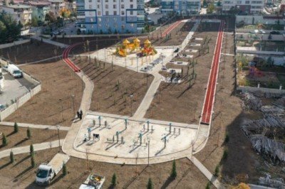 Altındağ Belediyesi’nden Karapürçek’e 11 dönümlük park