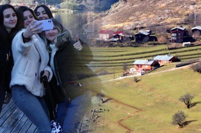 Doğu Karadeniz’de ara tatil yoğunluğu