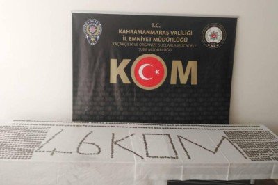 Kahramanmaraş’ta 1154 sikke ele geçirildi