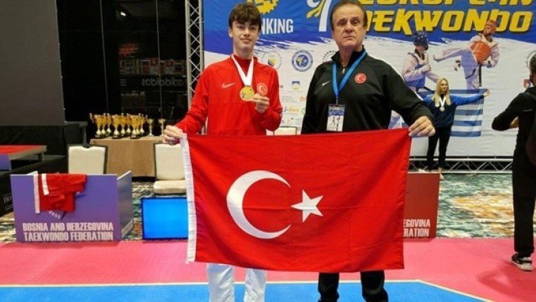 Yiğithan Kılıç, gençlerde Avrupa şampiyonu oldu