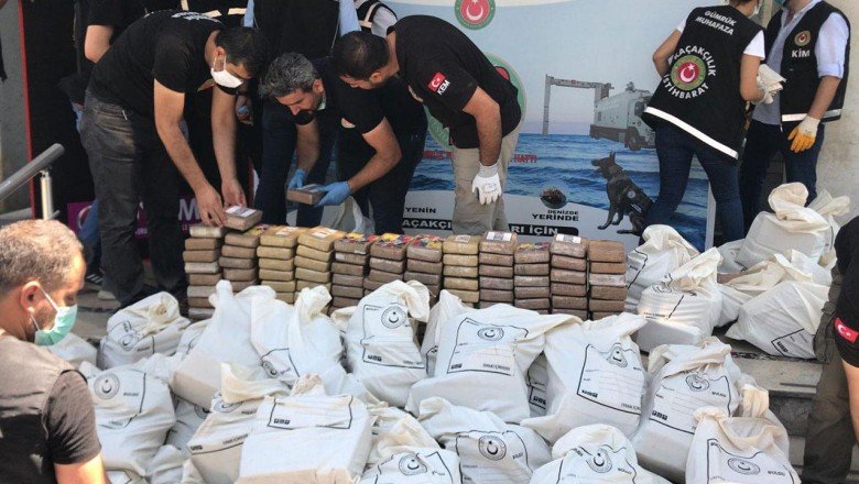 Rekor miktarda kokain yakalandı: Sanıklara 67 yıl hapis istemi