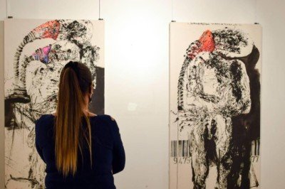 Ressam Rifaae Ahmed’in sergisi sanatseverlerle buluştu