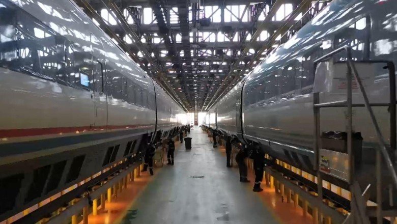 YHT bakım tesisi Avrupa’nın en gelişmişleri arasında