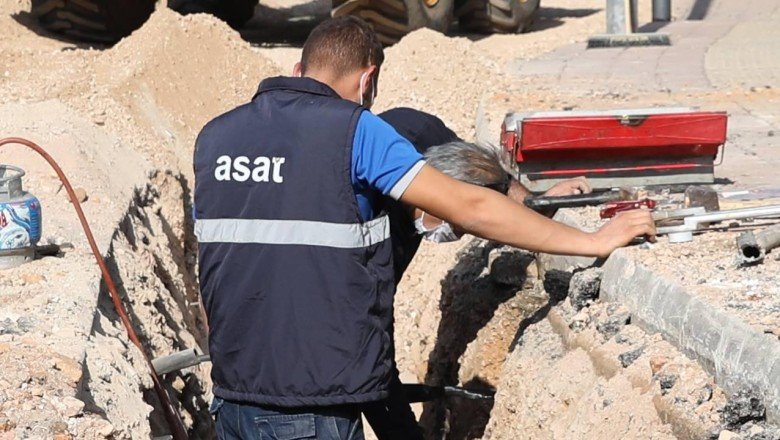 Antalya’da 50 yıllık içme suyu hattı yenilendi