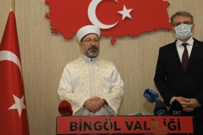 Diyanet İşleri Başkanı Ali Erbaş’tan Bingöl Valiliğine ziyaret