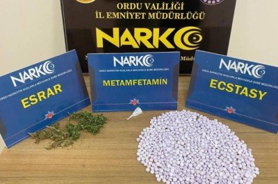 Ordu’da yol denetiminde uyuşturucu ele geçirildi