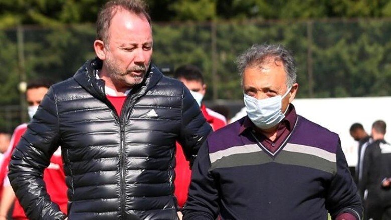 Beşiktaş’ta Ahmet Nur Çebi’den Sergen Yalçın açıklaması! Onunla her zaman…”