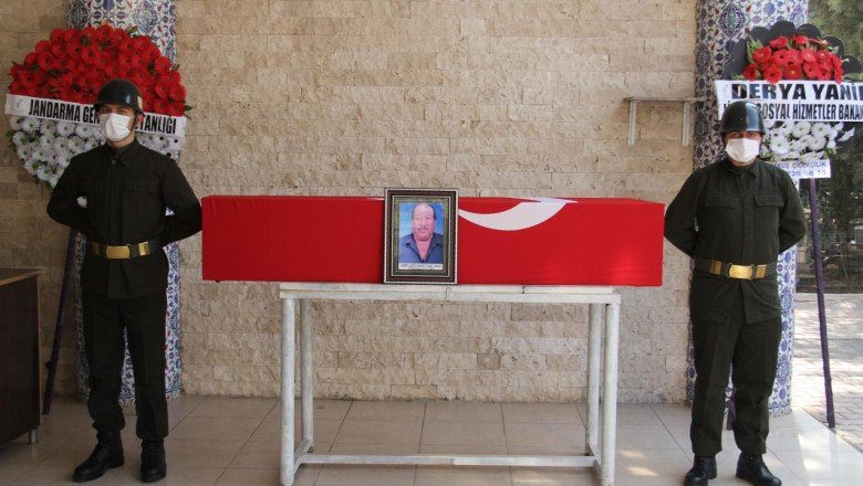 Kıbrıs gazisi Cingöz, Hatay’da son yolculuğuna uğurlandı