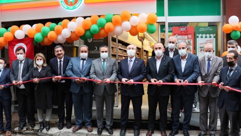Türkiye Tarım Kredi Kooperatif Market’in 563’ncü şubesi İzmir’de açıldı