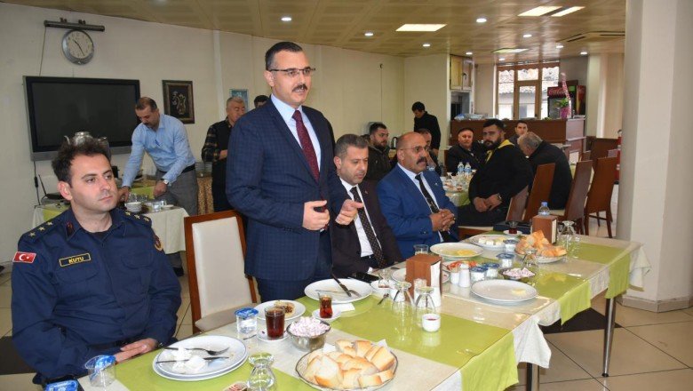 Boyabat’ta şoför esnafının sorunları dinlendi