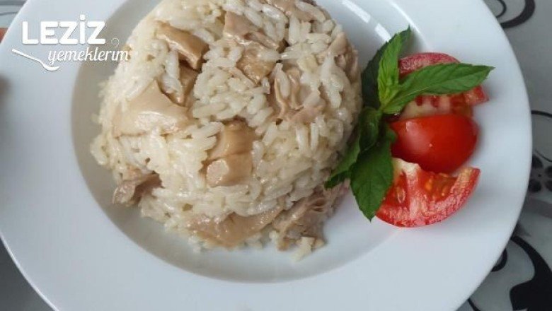 Istiridye Mantarlı Pirinç Pilavı