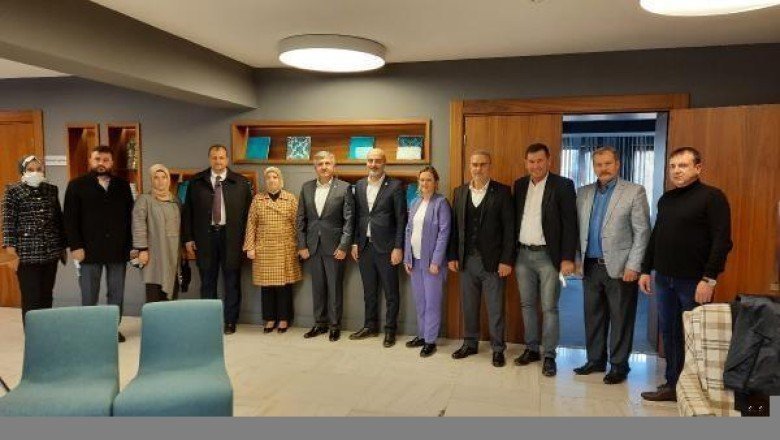 AK Parti Milletvekillerinden İznik TSO'ya ziyaret