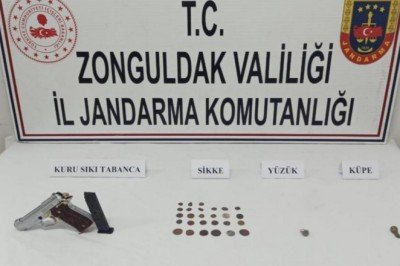 Zonguldak’ta 27 sikke ele geçirildi