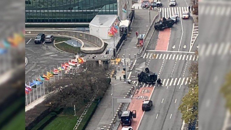 BM Genel Merkezi’nde silahlı kişi alarmı